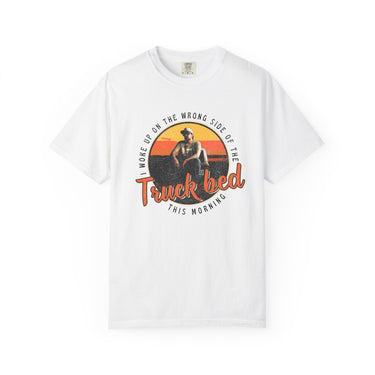 Hardy Truck Bed Comfort Colors Tee - Sunlit Funlit Country Music Tees